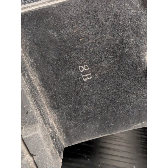 Kate Spade New York Knit Combat Boots Black Ribbed Lace Up Lug Sole Womens 8B - Picture 12 of 14